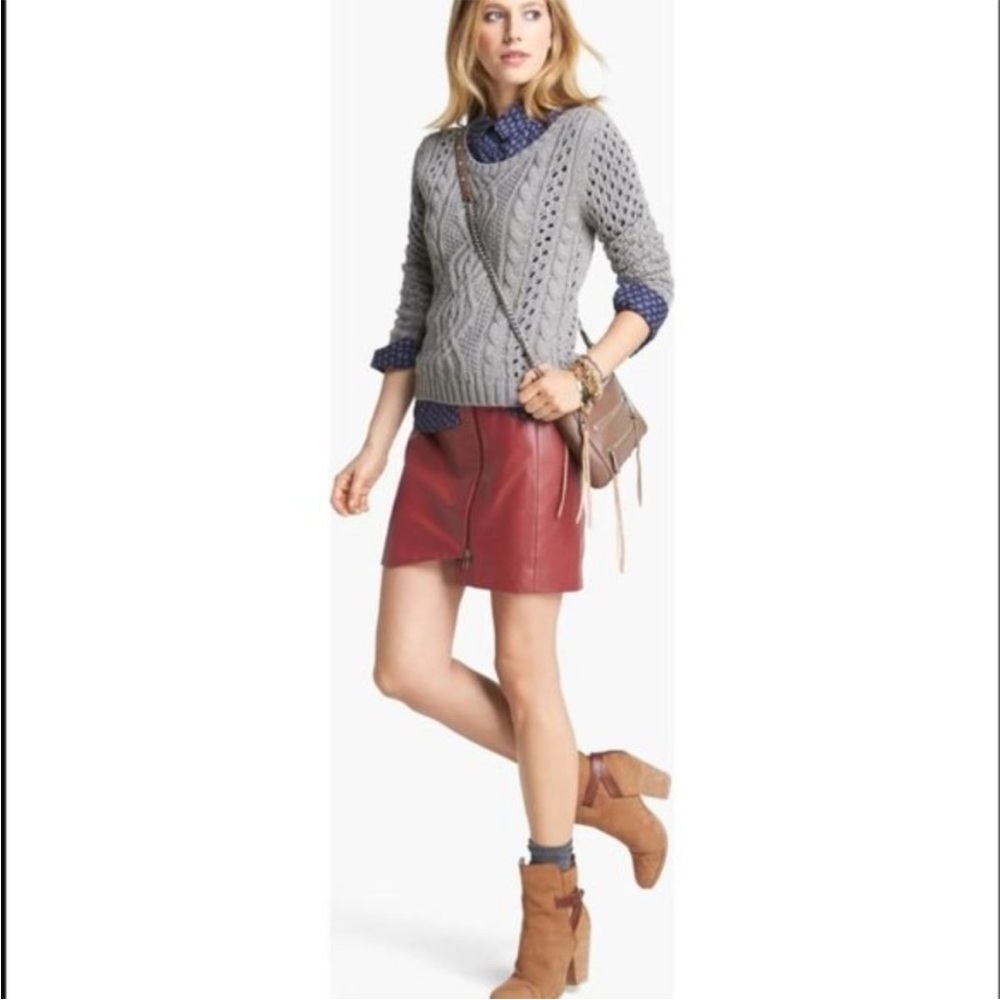 Rag & Bone $595 Kinsey Bootie Camel Suede Leather